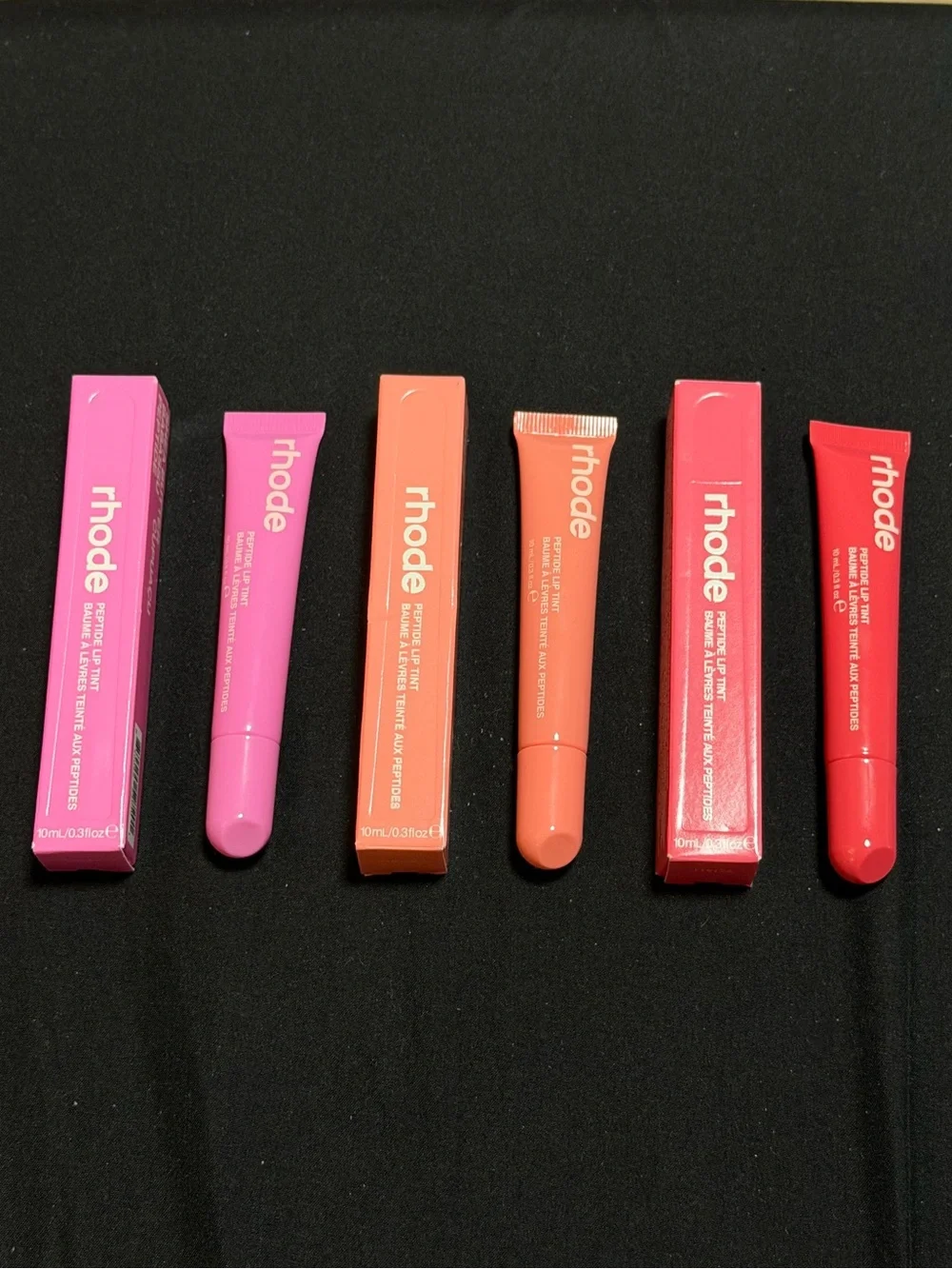 Limited Edition RHODE Peptide Lip Tint Trio